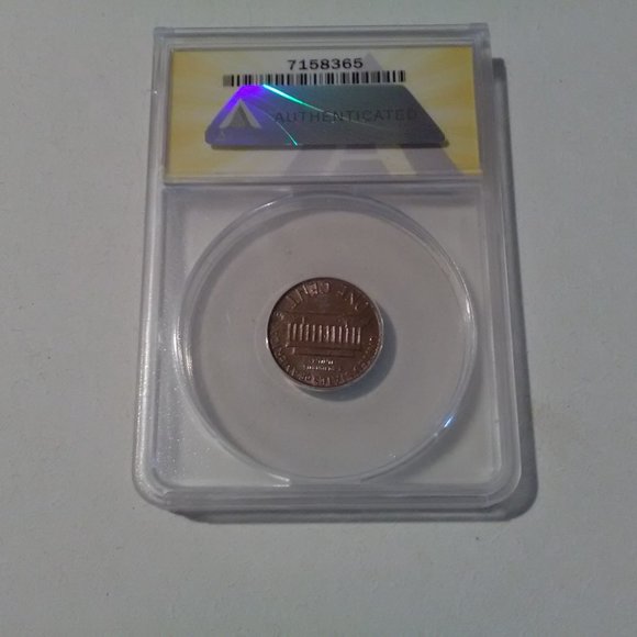 1982 D 1C MS 62 Bronze LG Date - Picture 4 of 5